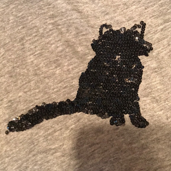 J. Crew Grey Top - Picture 3 of 3